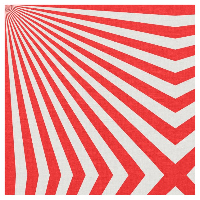 Bakgrund för Retro Red Sol Rays Tyg (Närbild)