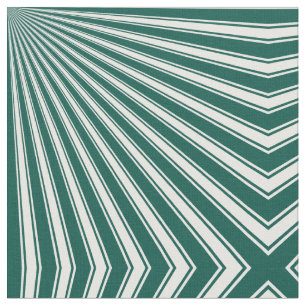 Bakgrund för Retro Teal grönt Funky Sol Rays Tyg