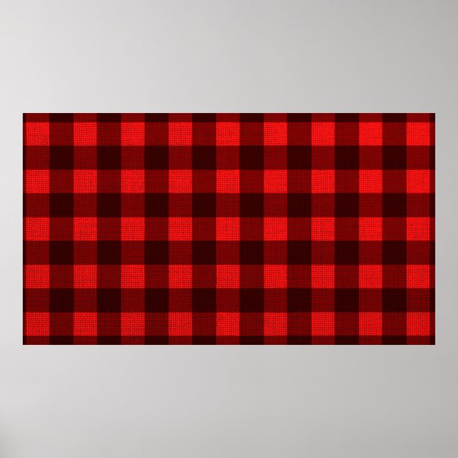 Bakgrund för röd kontrollerad struktur Struktur Poster (Framsidan)