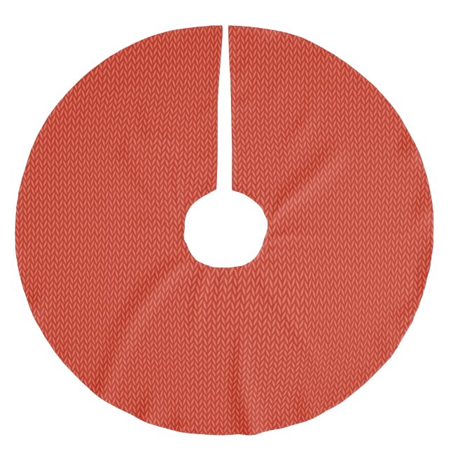 Bakgrund för rödstickad ull struktur julgransmatta borstad polyester (Framsidan)