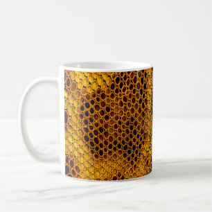 Bakgrund för Snake-skalet Kaffemugg