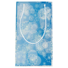 Bakgrund för snöflingor