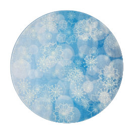 Bakgrund för snöflingor