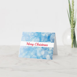 Bakgrund för snöflingor helgkort