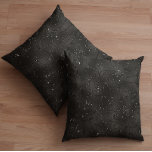 Bakgrund för svartsvart glitter kudde<br><div class="desc">Det finns ingen monokromatisk glitterbakgrund med abstrakt mönster. Coolans moderna glasdesign.</div>
