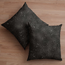 Bakgrund för svartsvart glitter kudde