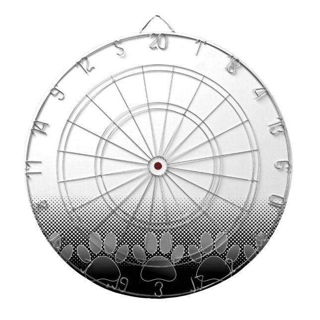 Bakgrund för svartvit Tass-övertoning Piltavla (Framsidan)