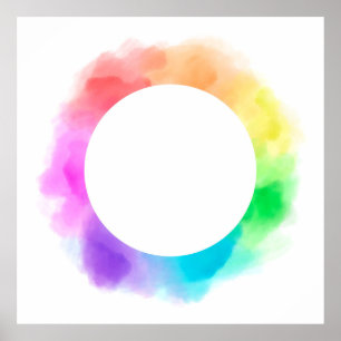 Bakgrund för vattenfärg teckning poster