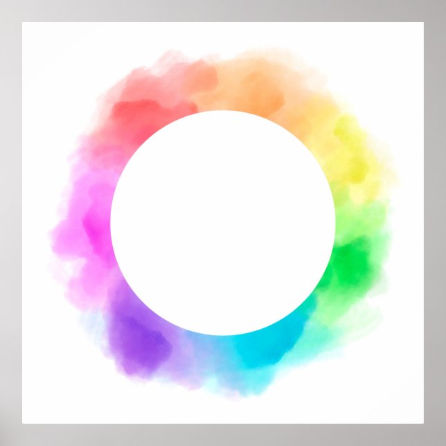 Bakgrund för vattenfärg teckning poster (Framsidan)