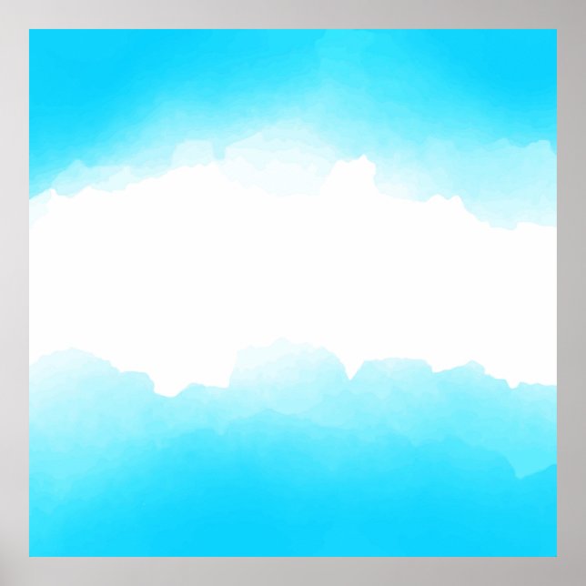 Bakgrund för vattenfärgsfärg, abstrakt poster (Framsidan)