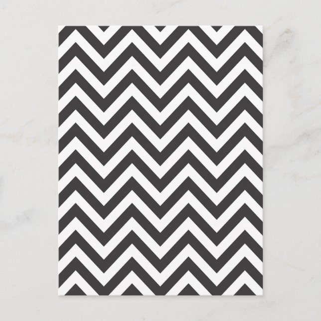 Bakgrund för Zig Zag Stripe Mönster Zazzle-mall Vykort (Framsida)