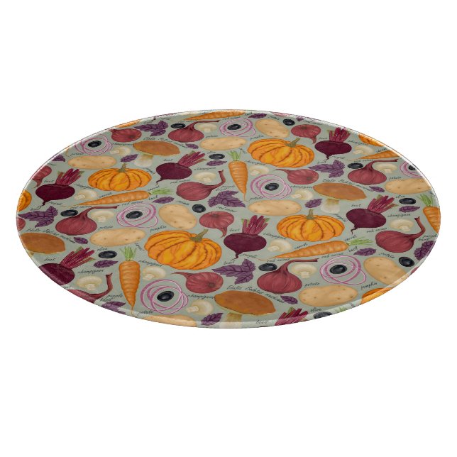 Bakgrund från färska grönsaker (Hörn)