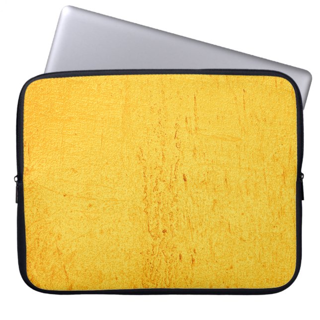 Bakgrund guld struktur gult laptop fodral (Framsidan)