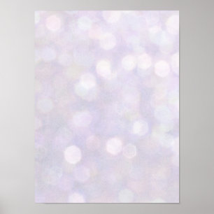Bakgrund - lavendelBokeh ljus Poster