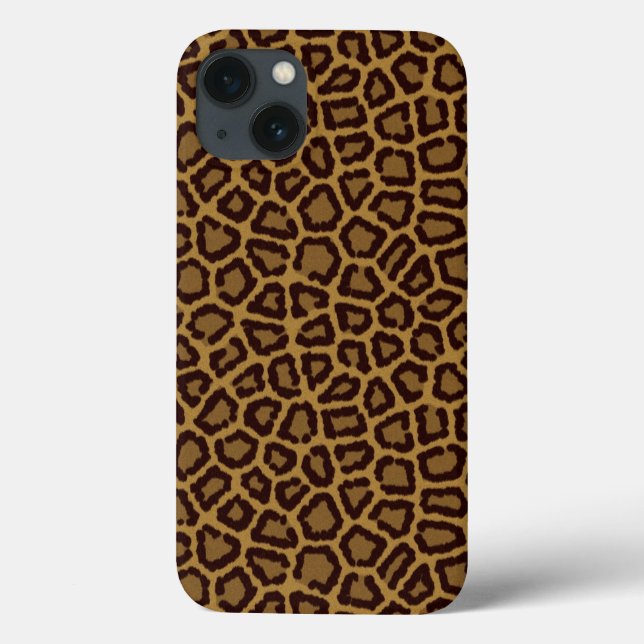 Bakgrund med en kakel i leopardmönster (Baksida)