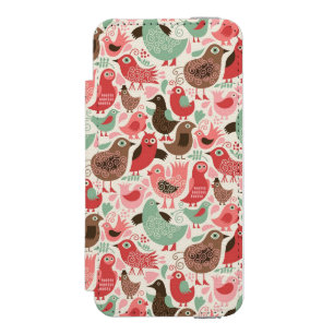 bakgrund med gulliga fåglar