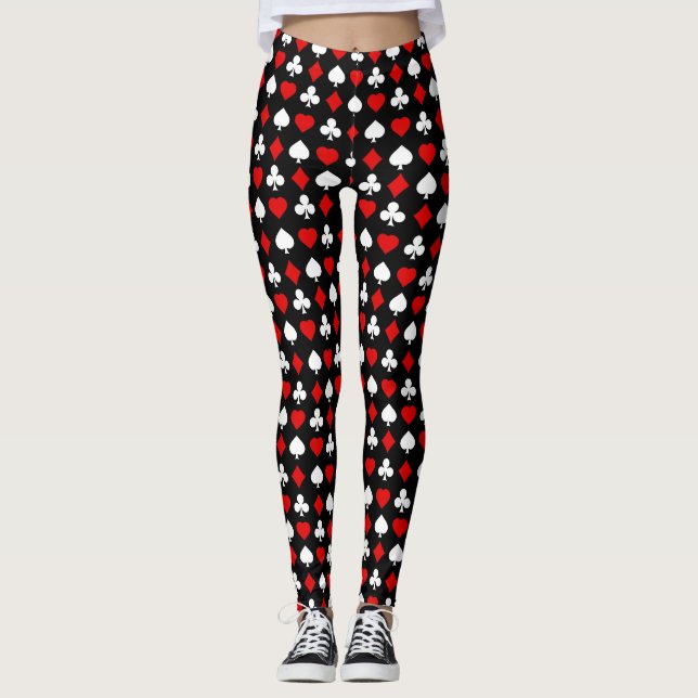 Bakgrund med kostymer leggings (Framsida)