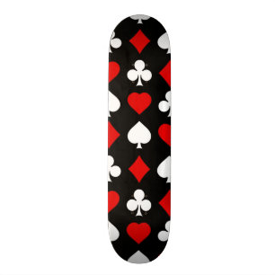 Bakgrund med kostymer skateboard bräda 19,5 cm