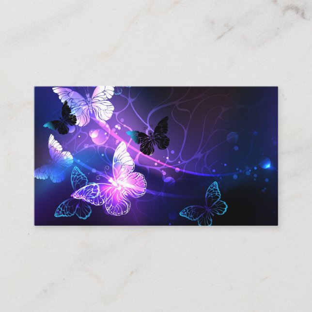 Bakgrund med nattfjärilar rådkort (Framsida)