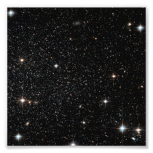 Bakgrund - Natten Himlar och stjärnor Fototryck