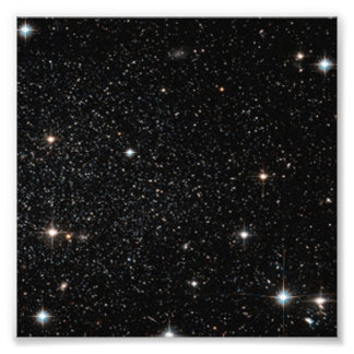 Bakgrund - Natten Himlar och stjärnor Fototryck