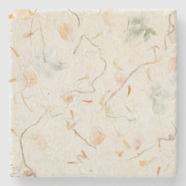 Bakgrund: Naturligt pappert kol Stenunderlägg (Framsidan)