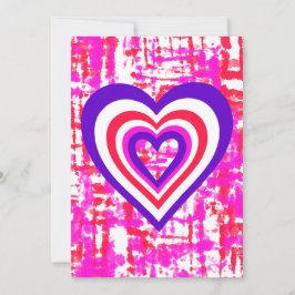 Bakgrund och hjärtan för stil i konstruktionsfärgv inbjudningar