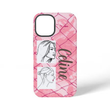 Bakgrund/redigerbara foton/namn på rosa-tråd