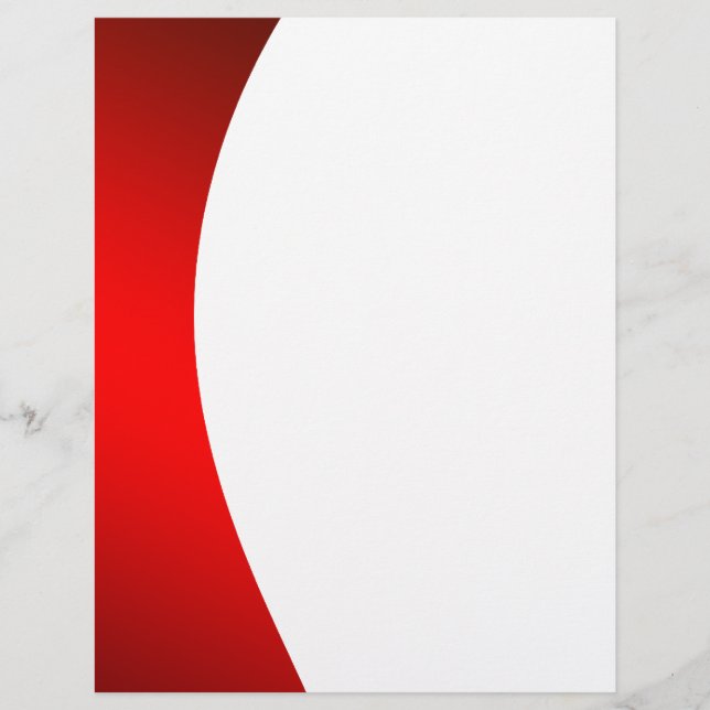Bakgrund Röd och vit Färg Reklamblad (Framsidan)
