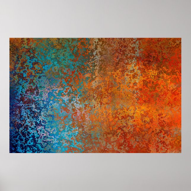 Bakgrund struktur rust gammal brun poster (Framsidan)