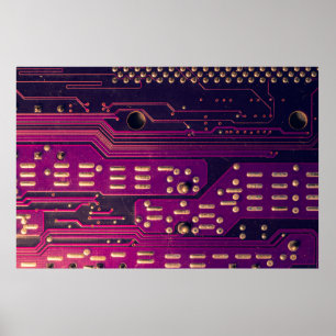 Bakgrund till abstrakt av elektroniska kretskort, poster