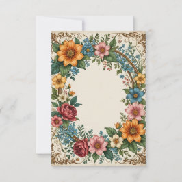 Bakgrund till blommornas Bouquet Bröllop med lätt  Inbjudningar