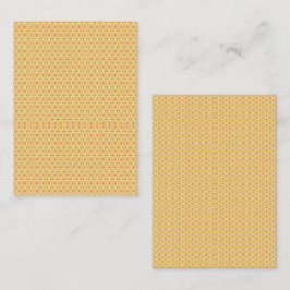 Bakgrund till brant Orange och Gult Visitkort