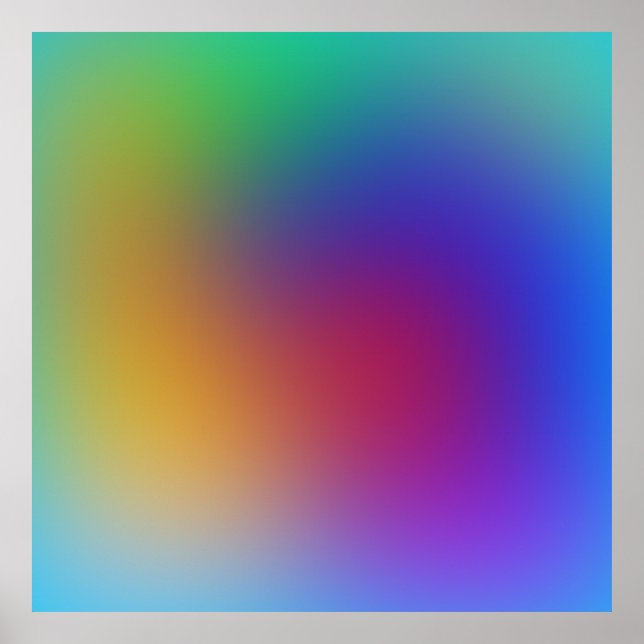 Bakgrund till Bright Colorful Abstrakt Poster (Framsidan)