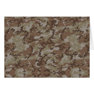 Bakgrund till Desert Camouflage Hälsningskort