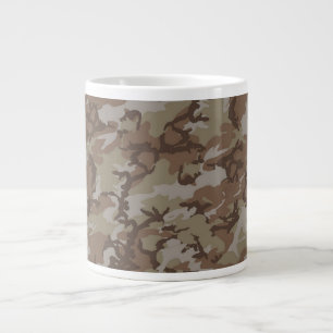 Bakgrund till Desert Camouflage Jumbo Mugg