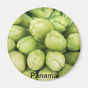 Bakgrund till ekologisk choko Sechium-kalender Magnet