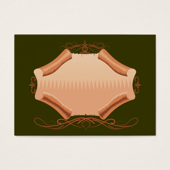 Bakgrund till fågelbark visitkort (Framsidan)