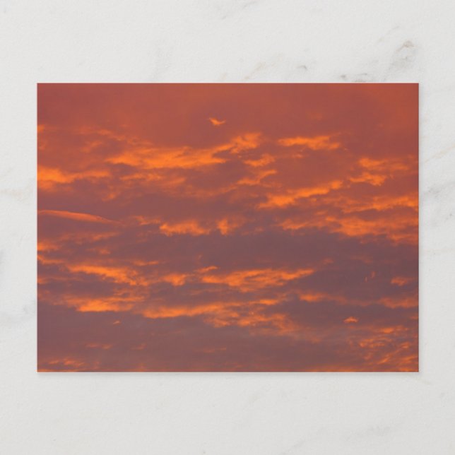 Bakgrund till färglöst himlar. vykort (Framsida)