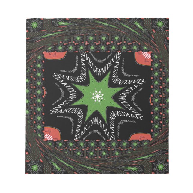 Bakgrund till pipande stjärnor anteckningsblock (Framsida)