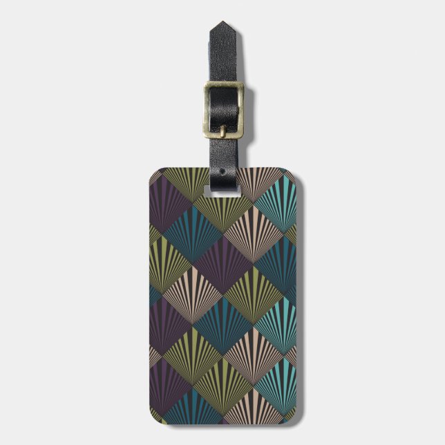 Bakgrund till popup-teckning bagagebricka (Vertikal Framsida)