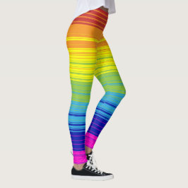 Bakgrund till Rand art mönster Leggings