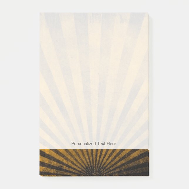 Bakgrund till Retro mönster Post-it Block (Framsida)