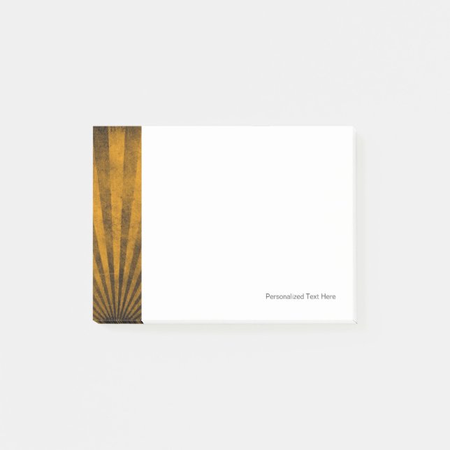 Bakgrund till Retro mönster Post-it Block (Framsida)