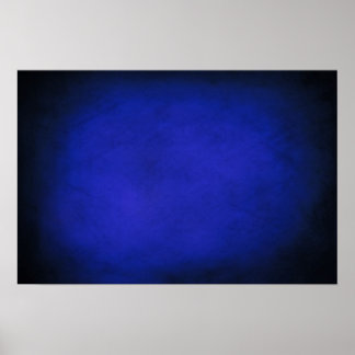 Bakgrund till royal Blue & Black Poster