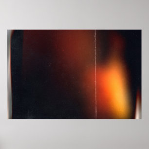 Bakgrund till svart abstrakt. Fotoeffekt. Retro-fi Poster