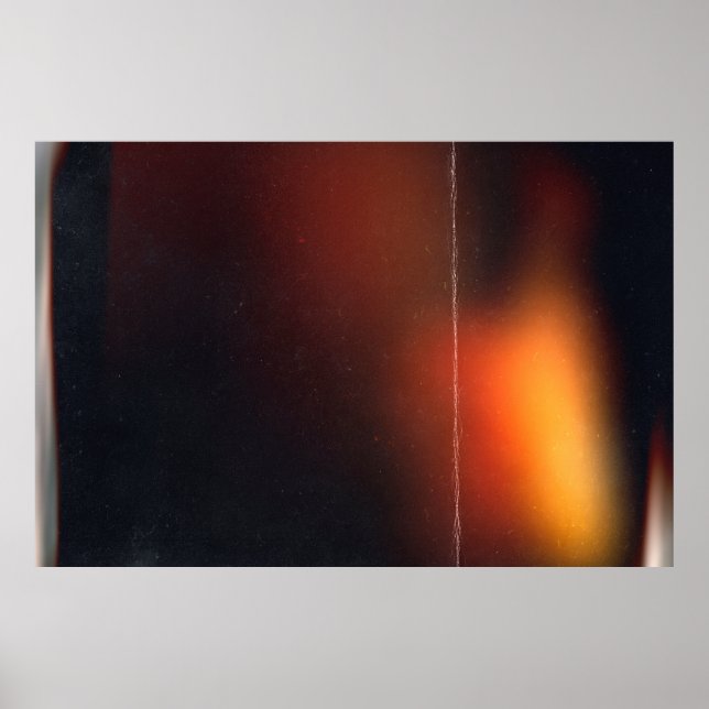 Bakgrund till svart abstrakt. Fotoeffekt. Retro-fi Poster (Framsidan)