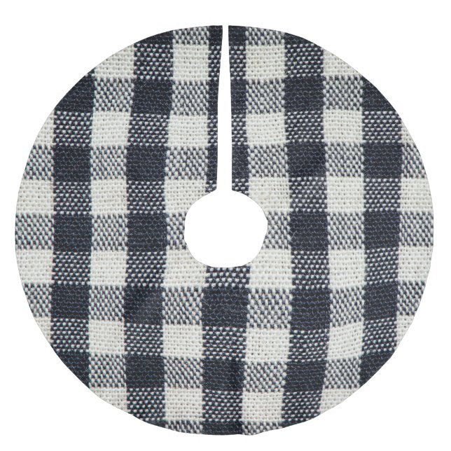 Bakgrund till texturerad belagd bomullstillverknin julgransmatta borstad polyester (Framsidan)