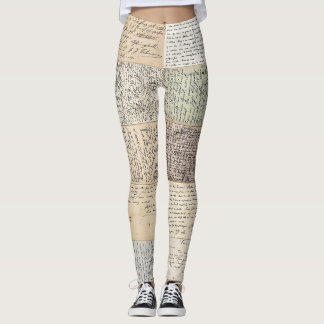 Bakgrund till Vintage för antika vykort Fransk Leggings