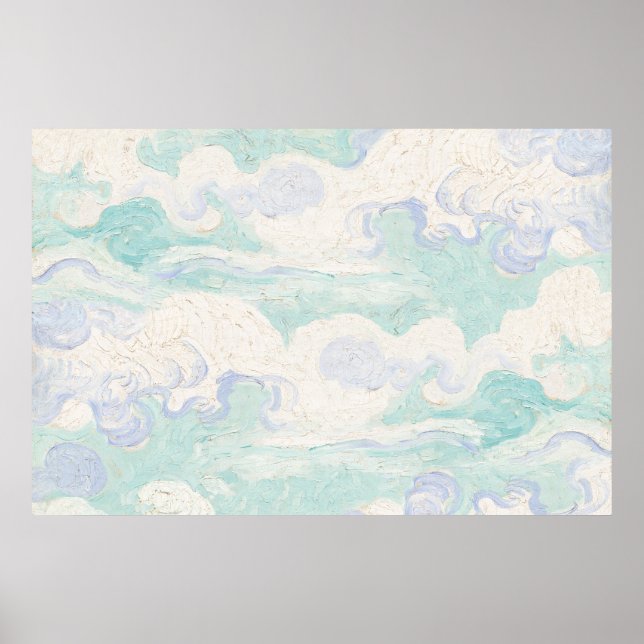 Bakgrunden till himlar, Van Gogh Poster (Framsidan)